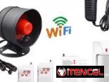 ALARMAS INTRUSOS WIFI tipo SIRENA trompeta KITs variosHOST inalámbrica