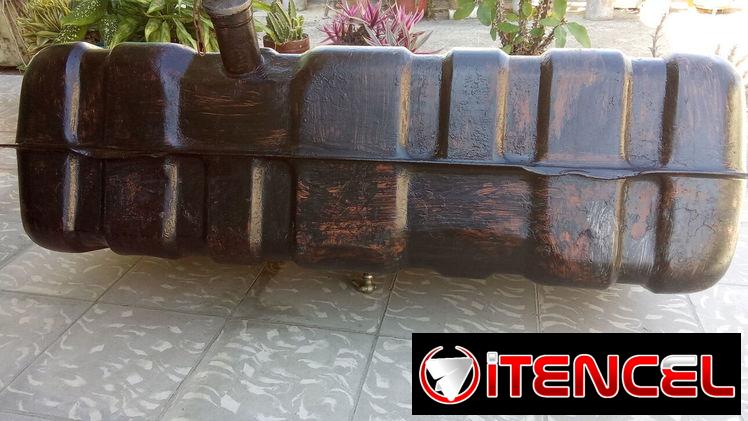 Tanque de combustible metálico de 3000 litros