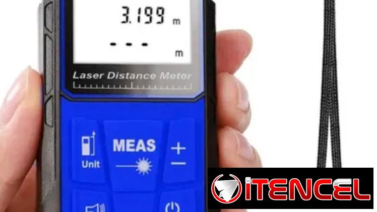 Medidor láser hasta 50 m incluye las pilas AAA(3).