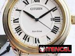 CITIZEN ECODRIVE AREZZO (AW1694-50A) DE 40MM , UNISEX , CRISTAL DE ZAFIRO , DOS TONOS , NUEVO A ESTRENAR   58049738