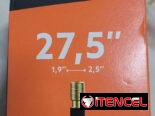 Cámaras de bicicleta 27.5 . Marca Decathlon. Expandible 1.9 a 2.5