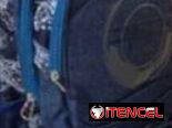 Mochilas con varios zipper y compartimentos, bien fuertes de lona gorda !