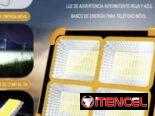 Lámpara LED Portátil, Recargable y con Panel Solar incorporado.  25 USD