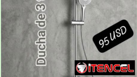 Ducha de tres tiros , fregadero , llaves mezcladoras entre otros