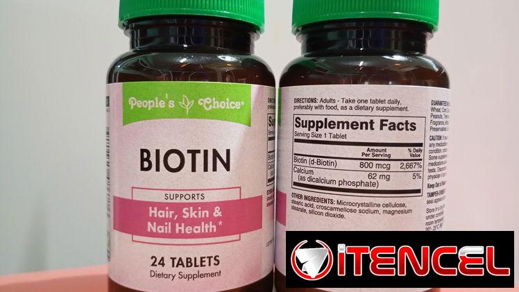 Biotina para la piel, pelo y uñas sanas