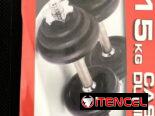 Juego de mancuernas de 15 KG