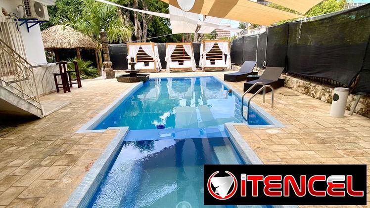 Hermosa piscina para pasa días en nuevo vedado