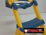 ESCALERA CON ASIENTO REDUCTOS DE INODORO INFANTIL, ENTREGA DE FACTURA, VARIEDAD DE ÚTILES DEL HOGAR, ETC