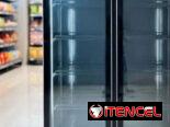 Nevera exhibidora Xings 2 puertas
