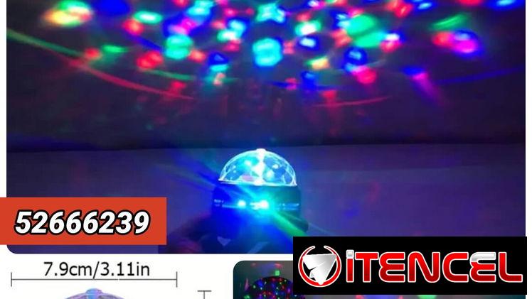 Proyector de luz en colores
