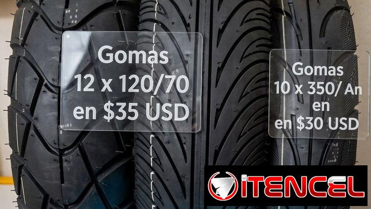 GOMAS ring 10 x 350 y 12 x 120 x 70 para motos electricas y automaticas An entre otras🛞🛒📢🛒🛞