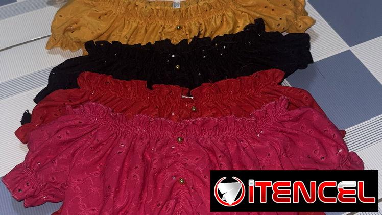 Blusas de niña talla 6/8/10