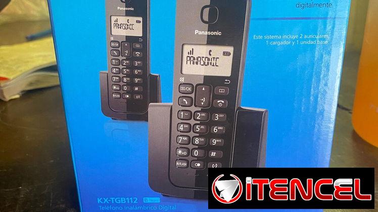 TELÉFONO INALÁMBRICO KX-TGB112LAB PANASONIC