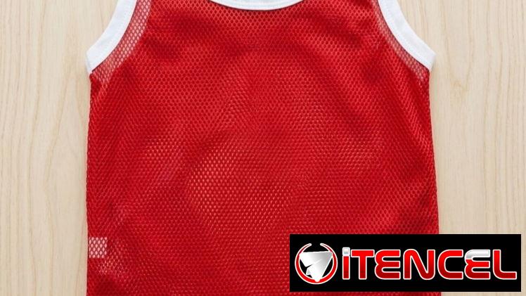 Camiseta de malla para niño