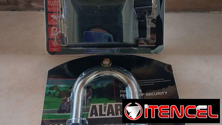 Candado con alarma