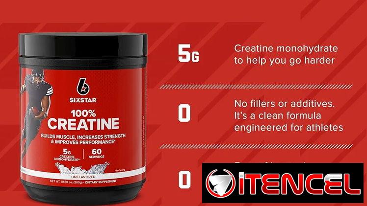 Creatina Sixstar 60 Servicios