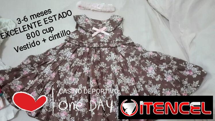 Vestiditos y batas excelente estado para niñas 3 meses a 3 años