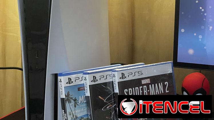 Ps5 de disco con 3 jugos físicos