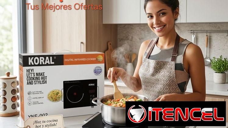Fogón infrarrojo 4000W nuevo en su caja