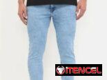 Pantalón jean skinny elastizado para hombre (Cuidado con el perro)