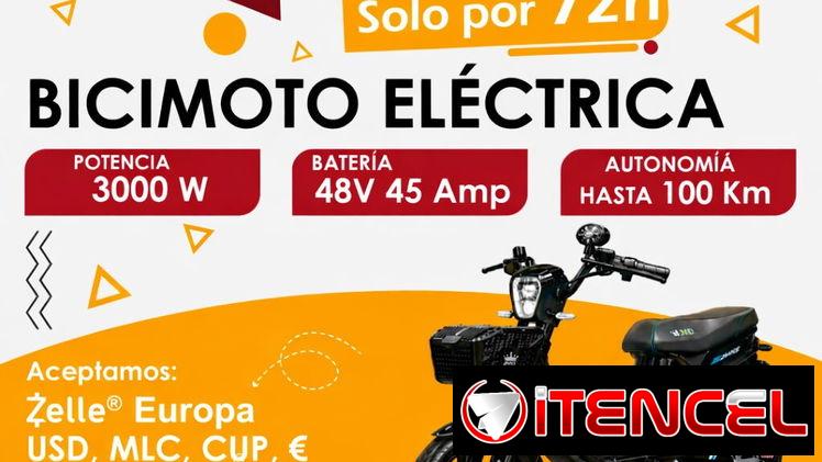 Bicimoto eléctrica JMD