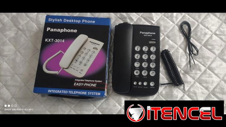Teléfono fijo nuevo en su caja