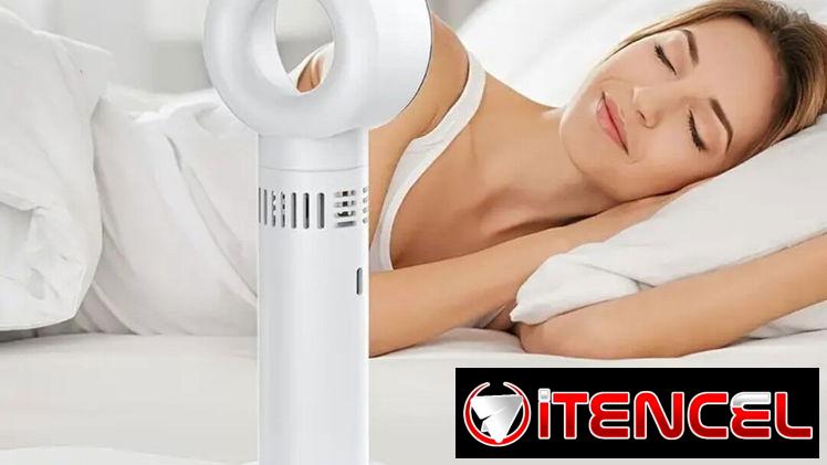 Ventilador portátil recargable sin aspas