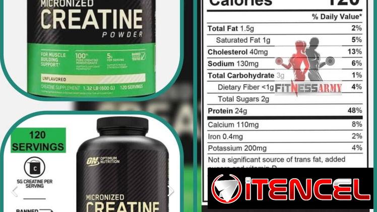 55usd Creatina ON (Optimum Nutrition) micronisada 56799461
