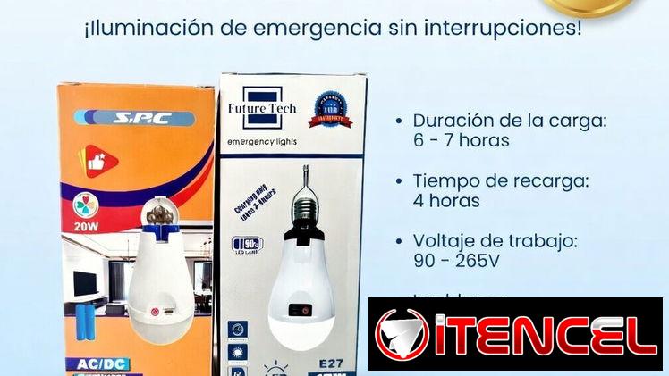 Bombillo led recargable