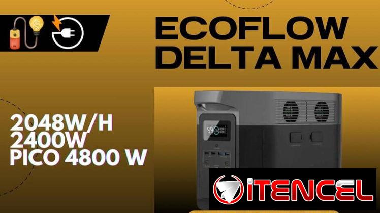 Ecoflow Delta Max (tenemoss disponible todo tipoo de estaciones eléctricas)