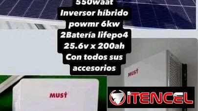 Kit fotovoltaicos completo de paneles solares