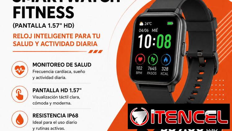 Smartwatch Fitness 1.57” HD | Reloj Inteligente con Monitoreo de Salud en La Habana