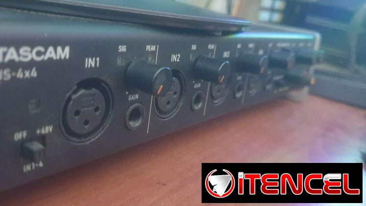 ¡¡¡¡¡¡Interfaz de audio Tascam 4×4!!!!!!!!!