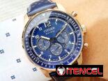 CITIZEN ECODRIVE CRONOGRAFO (CA4503-00L) PARA HOMBRE ,44MM , MANILLA DE PIEL AZUL CON ESFERA AZUL , A ESTRENAR  58049738