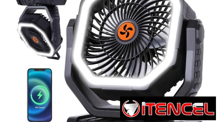 🚀Entrega Gratis🚀 VENTILADOR RECARGABLE PORTATIL F6