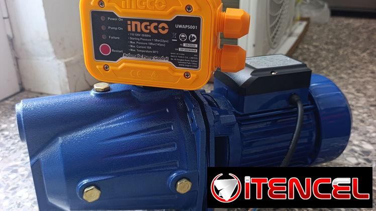 Bomba de agua modelo jet de 1Hp y control automático de presión