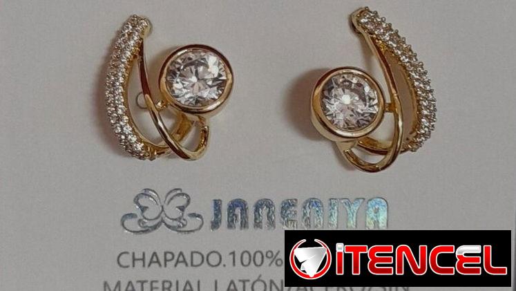 Finos Aretes _ Oro laminado