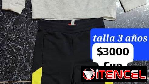 Ropa para bebé y niños de diferentes tallas