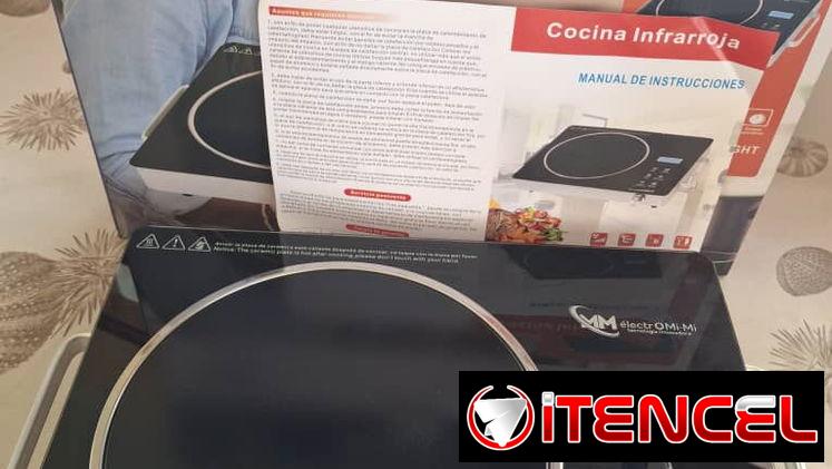 COCINA INFRARROJA 3500W. De .   🔸Potencia: 3500W 🔸Voltaje: 110V 🔸Frecuencia: 60Hz 🔸Placa de vidrio de cerámica