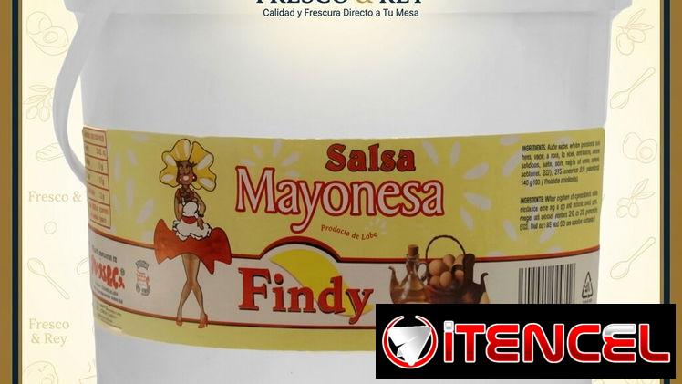 TANQUETA DE MAYONESA FINDY 4litros=7800