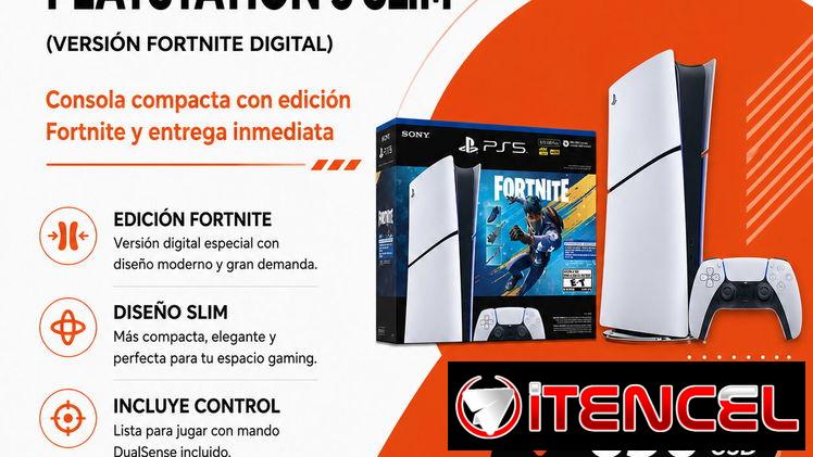 PlayStation 5 Slim Versión Fortnite Digital | Consola PS5 en La Habana