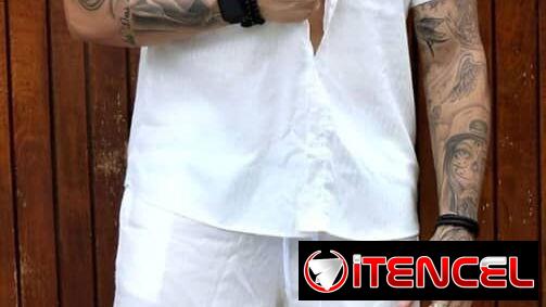 Conjunto Shorts y camisa de lino 58547626