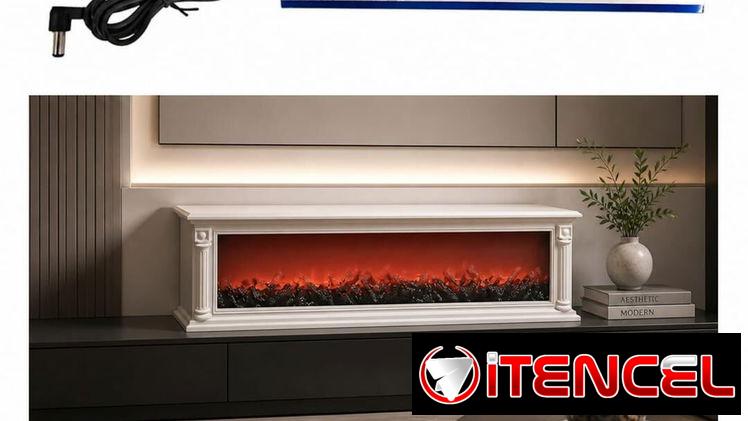 Chimenea eléctrica de lujo