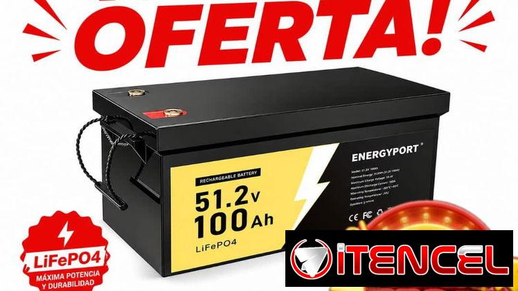 🔋 Batería ENEEGYPORT 51.2V x 100Ah 🧾 Garantía de 15 días  🚛 Transporte x costo adicional  💸 Precio: 9️⃣3️⃣0️⃣ USD