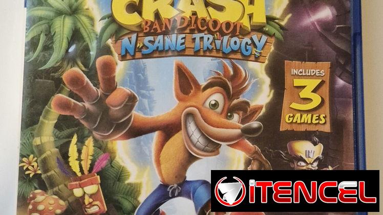 Crash Bandicoot disco de ps4