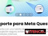 Soporte para Meta Quest 3. / Cuenta con una hebilla de bloqueo resistente para una sujeción segura
