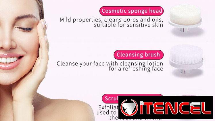 ✅✅ CEPILLO FACIAL  ✅ MAQUINA EXFOLIADORA ✅✅ LIMPIADOR PIEL ELECTRICO ✅✅  ++ REGALO 1 MASCARILLA FACIAL ✅✅ 5-887-23-60