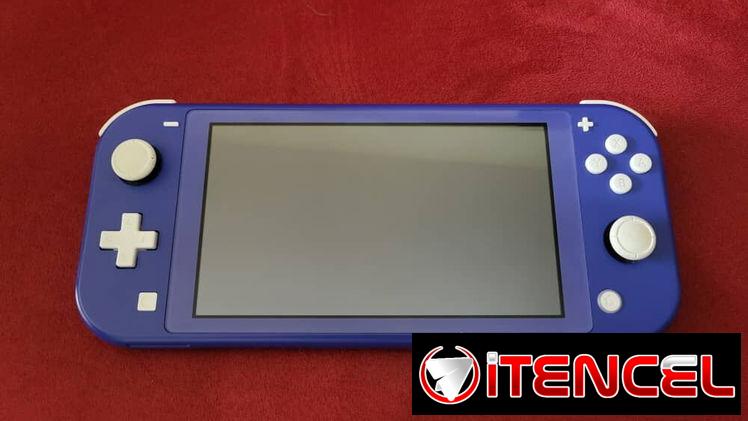 Nintendo switch lite pirateada con chip, micro SD de 128 GB