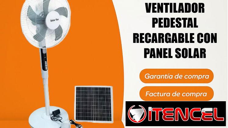 ventilador recargable