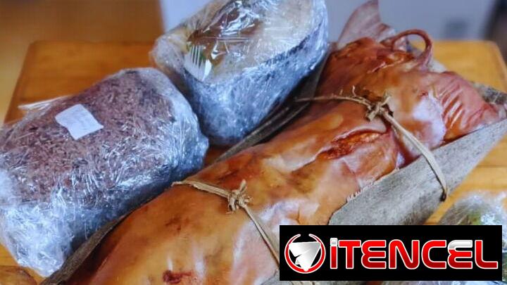 “¡Sabor que enloquece! Cerdo asado, congrí, yuca y mojo. La fiesta cubana en tu mesa. 🐷🇨🇺🍚”